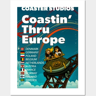 Coastin' Thru Europe Posters and Art